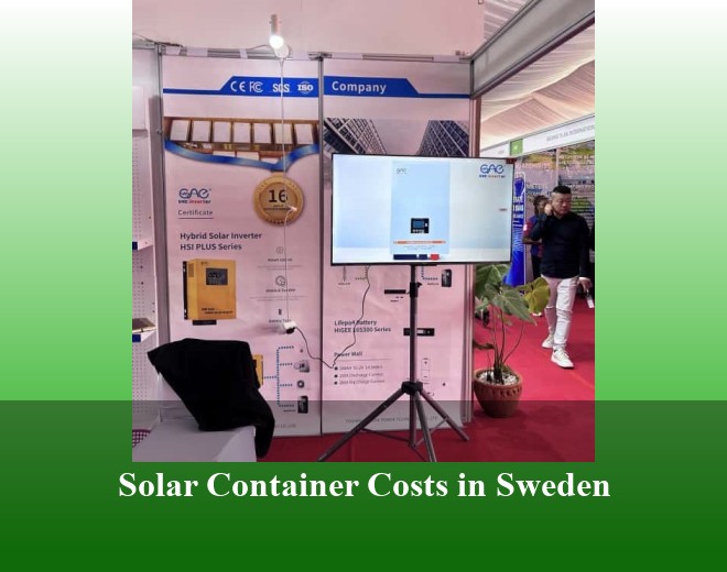 Solar Container Costs in Sweden